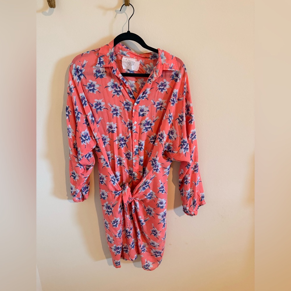 Acacia Monty dress in vintage aloha print